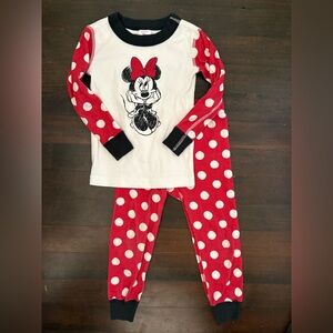 Hanna Andersson Minnie Mouse Toddler PJs, 3T